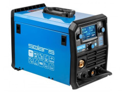 Полуавтомат сварочный Solaris ALUMIG-230DP SYNERGY (230В; MIG/SPOT/FLUX/MMA/TIG/PULSE/DP; синергетич.программы; евроразъем; горелка 3 м) - фото2