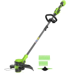 Триммер аккумуляторный Greenworks 24V GD24LT331 (без АКБ и ЗУ) 33 см - фото2