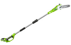 Высоторез-Сучкорез аккумуляторный Greenworks 24V G24PS20K2 (АКБ 2Ач и ЗУ в комплекте) 20см - фото