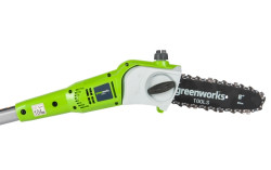 Высоторез-Сучкорез аккумуляторный Greenworks 24V G24PS20K2 (АКБ 2Ач и ЗУ в комплекте) 20см - фото2