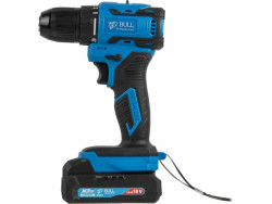 Аккум. дрель-шуруповерт BULL SR 1804 Xcase XLTpro БЕСЩЕТ., Импульс., 18 В, 45 Н*м, 2х2 А*ч, з/у 2 А (шурупы до 10 мм) - фото2