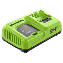 Ультрабыстрое зарядное устройство Greenworks 24V G24C8 8А 2958707 - фото