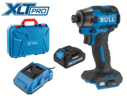 Аккум. ударный гайковерт/винтоверт BULL CID 2218 в чем., XLTpro, SET, БЕСЩЕТ. - фото