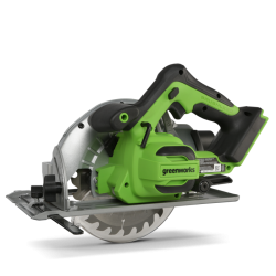 Циркулярная пила аккумуляторная Greenworks 24V GD24CS (1хАКБ 5Ач и ЗУ) - фото2