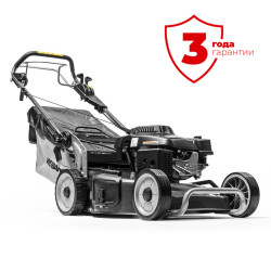 Газонокосилка Weibang WB537SC V-3IN1-BBC PRO (53см/196см3/3 скорости/выброс 3в1/кардан/муфта) - фото