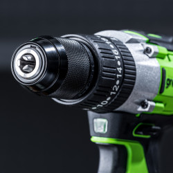 Дрель-шуруповерт ударная аккумуляторная Greenworks 24V GD24DD60 (1хАКБ 4Ач и ЗУ) 3704107CUB - фото2