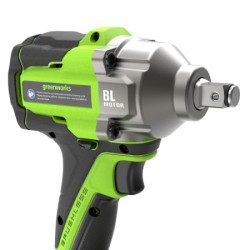 Гайковерт ударный аккумуляторный Greenworks 24V IW5500 (1*4 Ач АКБ и ЗУ) 3805007CUB - фото2