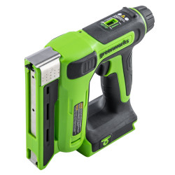 Степлер аккумуляторный Greenworks 24V G24CS10 (без АКБ и ЗУ) 3400107 - фото2