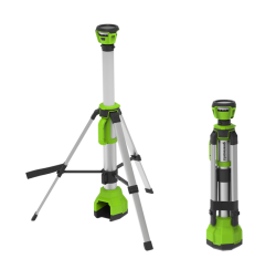 Мачта светодиодная осветительная 2-в-1 аккумуляторная Greenworks G120WLS 24V (без АКБ и ЗУ) 3401107 - фото