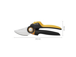 Секатор плоскостной FISKARS P961 L Xseries PowerGear 1057175 - фото2