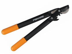 Сучкорез плоскостной L70 FISKARS PowerGear с загнутыми лезвиями малый 1002104 - фото