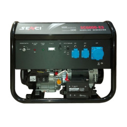 Бензогенератор Senci SC6000-E3 - фото