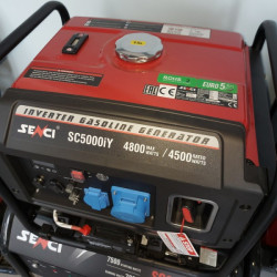 Бензогенератор Senci SC5000i-Y инверторный  - фото2